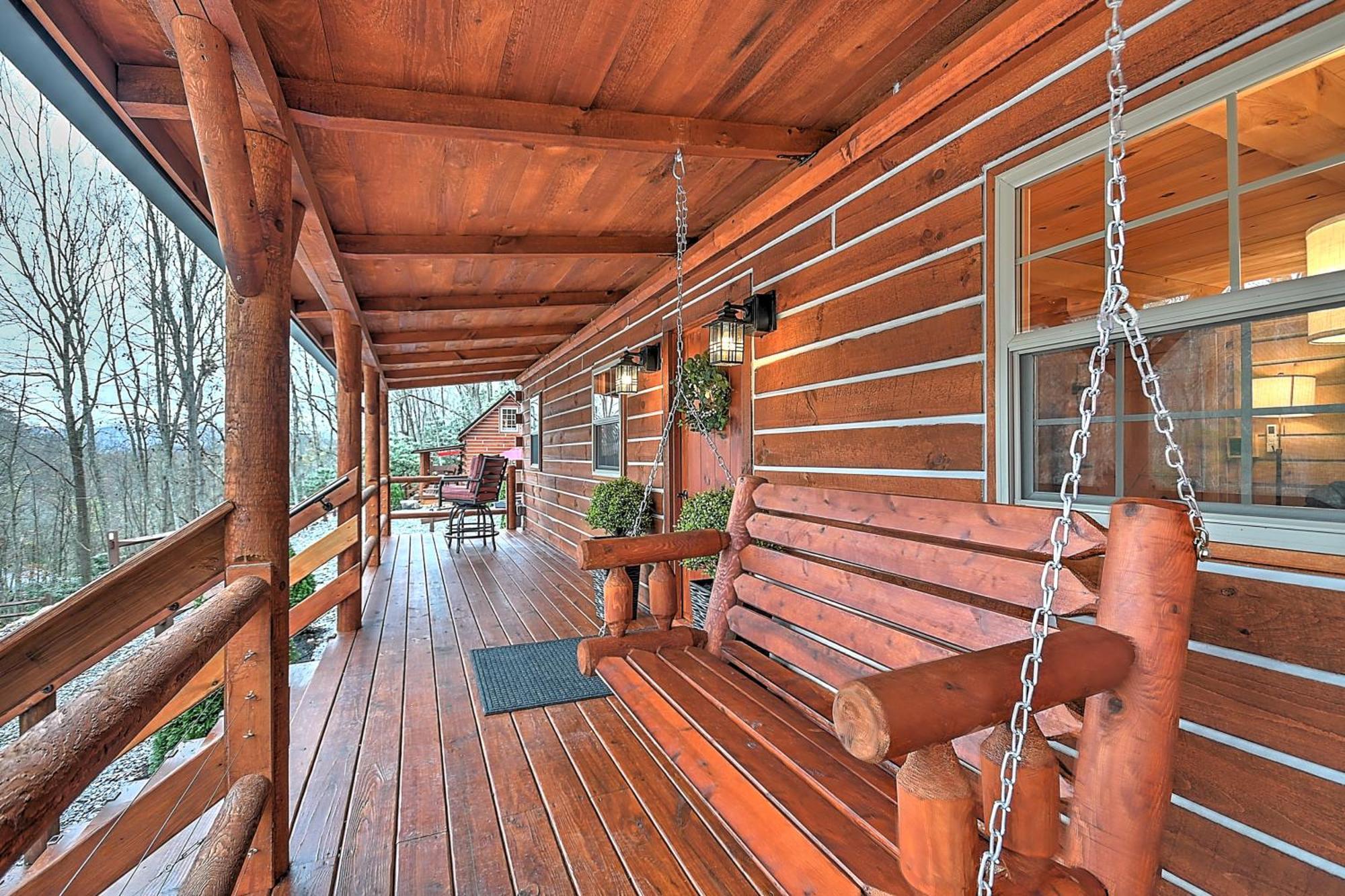 Monarch Mountain Cabins Cabin A Tennessee Thyme Elizabethton Bagian luar foto