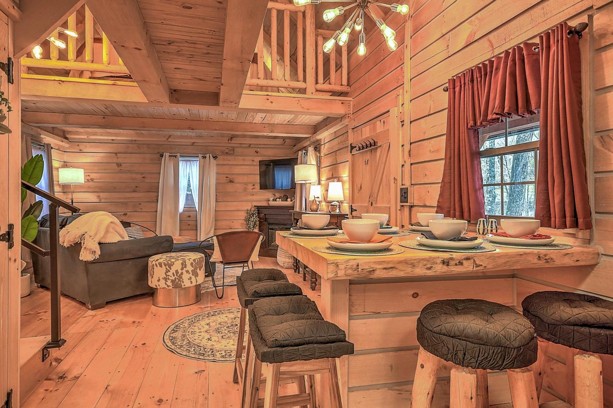 Monarch Mountain Cabins Cabin A Tennessee Thyme Elizabethton Bagian luar foto