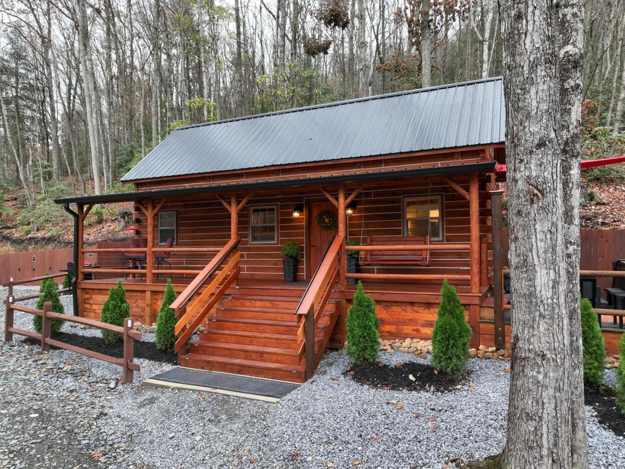 Monarch Mountain Cabins Cabin A Tennessee Thyme Elizabethton Bagian luar foto